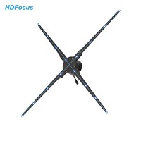 3D Hologram Fan 100cm Holographic Advertising Display Fan