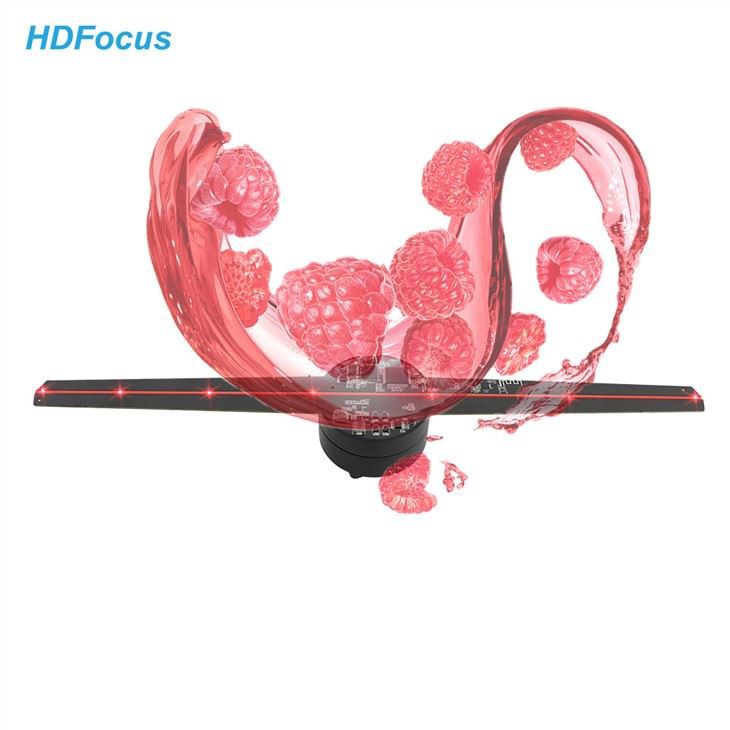 42Cm Animated Ventilador Holographic Advertising Hologram Fan