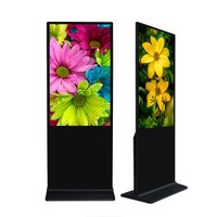 55'' Black Digital Signage Screen