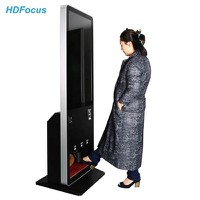 55 Inch Floor Standing Shoe Polish Kiosk