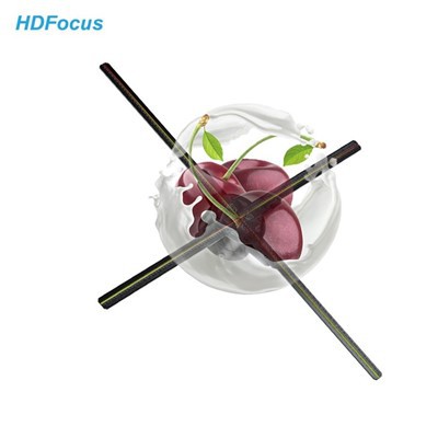 65cm 3d Hologram Advertising Display 1080p Led Fan