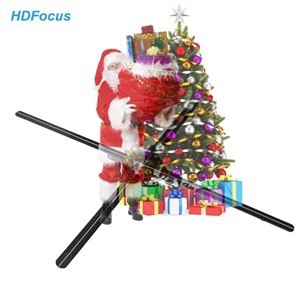 Holographique Led Wifi 3D Hologram Projector Fan Screen