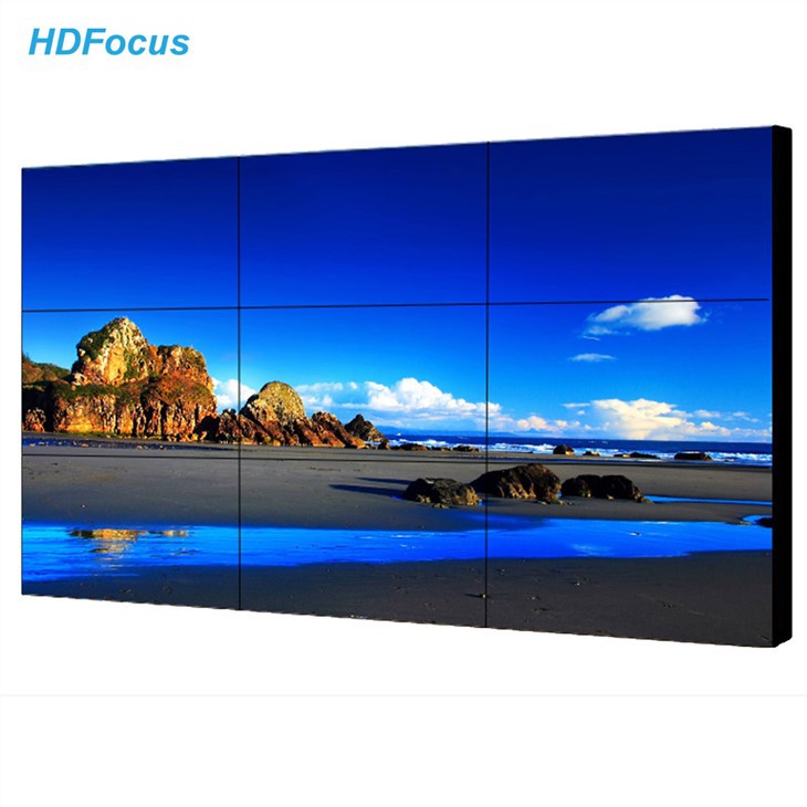 Narrow Bezel 49 Inch Lcd Video Wall Big Advertising Screen