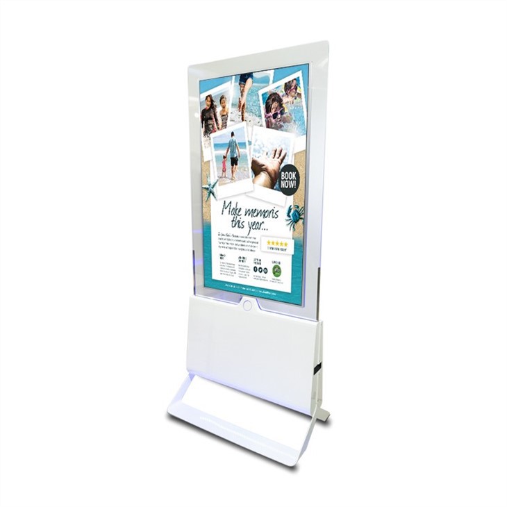 Ultra Slim Double Sided Floor Display